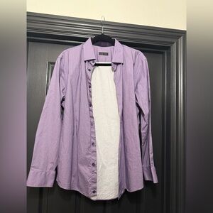 14th & Union Tri-Fit Stretch Shirt in Purple